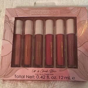 Manna Kadar Lip & Cheek Stain Collection - 6 Shades